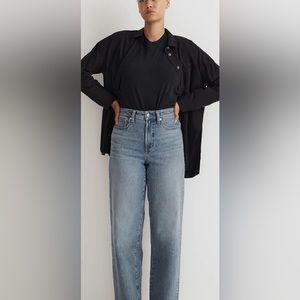 Madewell The Curvy Perfect Vintage Wide-Leg Crop Jean 29